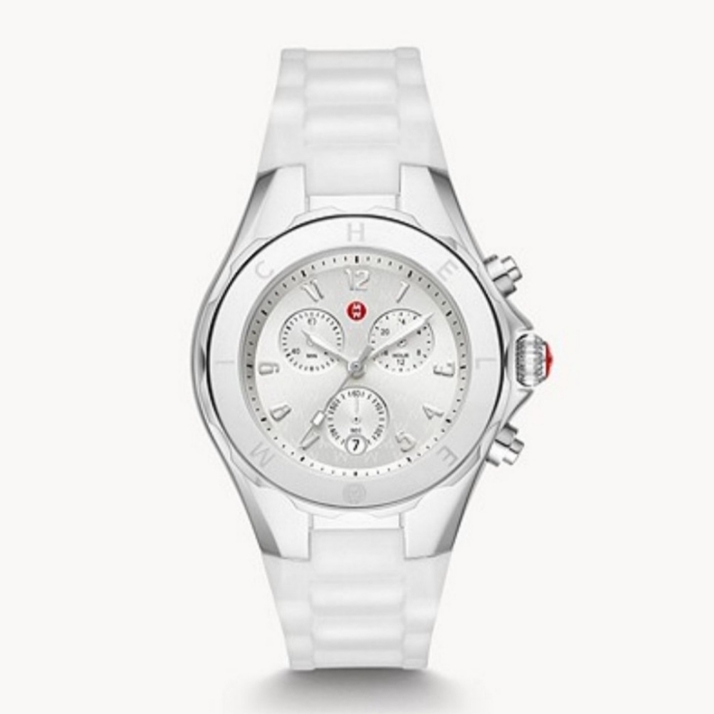 MICHELE Women's Tahitian Jelly Bean Analog